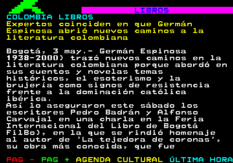 184.1. LIBROS. NICARAGUA LITERATURA. Gioconda Belli resalta el arte y la literatura como memoria de la crisis en Nicaragua. San José, 3 may.- La escritora nicaragüense exiliada en España Gioconda Belli resaltó este sábado el arte y la literatura como herramienta contra el olvido de la crisis sociopolítica y de derechos humanos que vive Nicaragua desde abril de 2018.