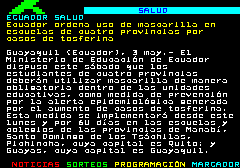 782.1. SALUD. SERBIA EEUU. Presidente de Serbia Vucic interrumpe súbitamente su estancia en EEUU por salud. Zagreb, 3 may.- El presidente de Serbia, Aleksandar Vucic, interrumpió súbitamente el viernes su visita privada a Estados Unidos, durante la que tenía planeado encontrarse con el presidente Donald Trump, informa el diario serbio Blic. Según el diario, Vucic se sintió mal, y tras pedir ayuda médica, decidió volver a Serbia por razones de salud. El gabinete del presidente informará al público con mayor detalle sobre lo ocurrido en los días siguientes, según la citada fuente.