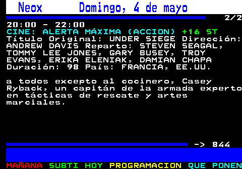 843.2. Neox Domingo, 4 de mayo. 2 2 00:25 - 02:20. CINE:THE BANK JOB, EL ROBO DEL SIGLO (ACCION). +16 ST. Título Original: BANK JOB, THE Dirección: ROGER DONALDSON Reparto: JASON STATHAM, SAFFRON BURROWS, STEPHEN CAMPBELL MOORE Duración: 107 País: REINO UNIDO, EE.UU. Pero, además del dinero y las joyas, forman parte del botín ciertos documentos que permitirían sacar a la luz un escándalo de corrupción que involucra no sólo a altos funcionarios del gobierno británico, sino también a un miembro de la familia real. - 844.